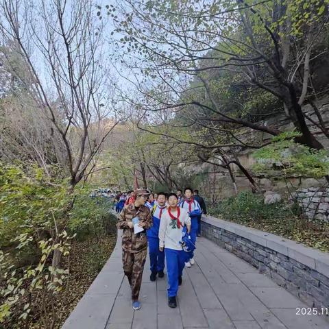 护航青春步履，林场讲解员伴行佛慧山