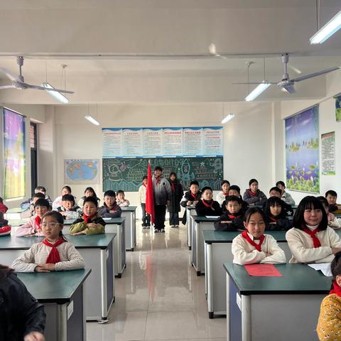长垣市南蒲街道金寨小学第六届少代会顺利召开