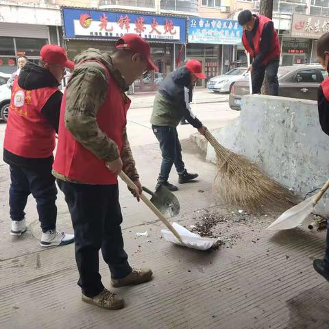 机关工委号召党员干部积极参加“雷锋在身边 志愿暖心田”小区 环境整治专项志愿服务活动