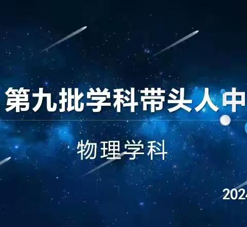 深耕课堂，为教育赋能——省学带培养对象中期汇报会（中学物理组）