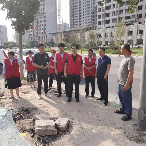 第十六网格开展“步行东明丈量文明”活动