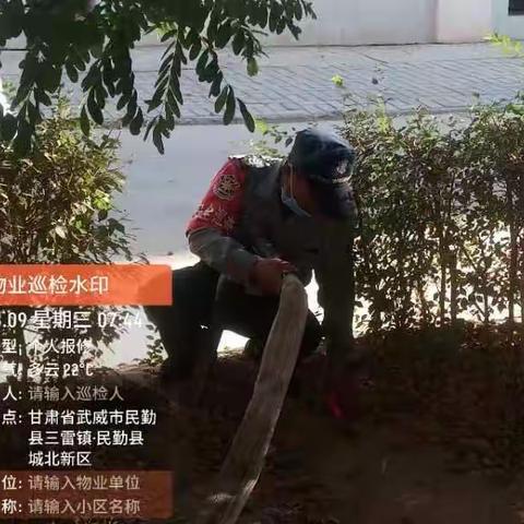 民勤城北保障房项目部8月第二周周报