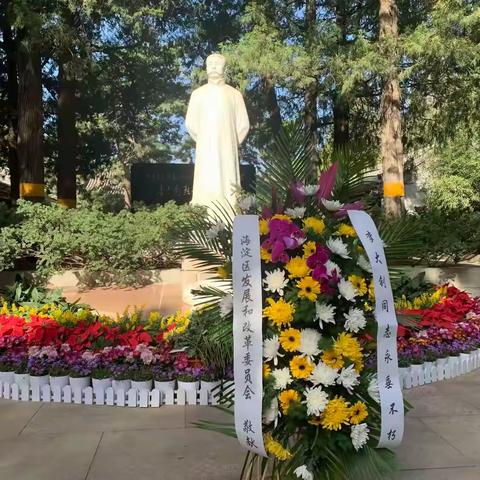 致敬先驱·薪火永续 ——海淀区发展改革委组织开展清明祭扫活动