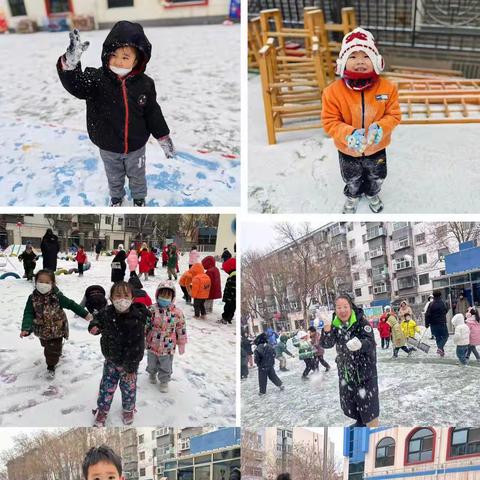 “最美不过下雪天，幼儿园里欢乐多”——银川市兴庆区第七幼儿园