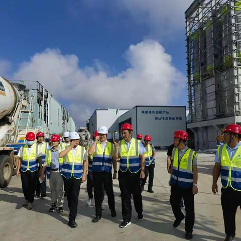 市住建局走访指导全市混凝土搅拌站灾后重建和复工复产工作