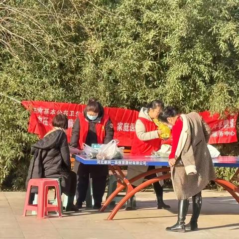 印象城社区慢病回访活动