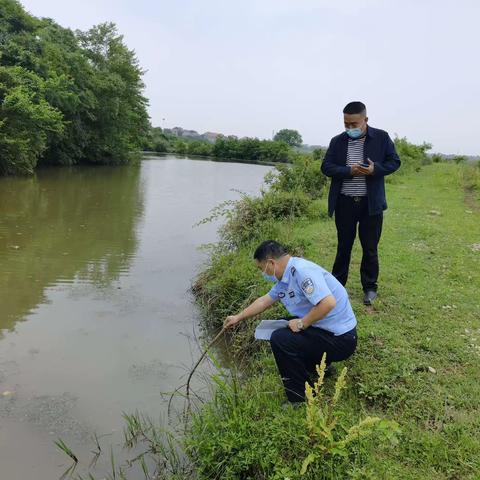 “警”防溺水——流湖派出所在行动