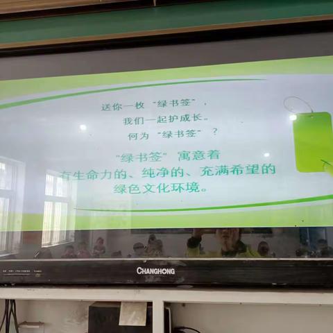 绿色书签 护苗成长 ——刘桥中心学校前吕楼小学开展2023 年“绿书签行动”集中宣传活动