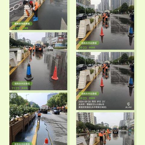 城市焕新迎国庆，环卫行动展风采