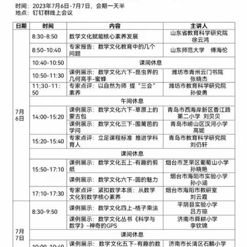 领悟新课标 打造新课堂——山东省小学数学“新课标、新课堂”系列研讨培训活动