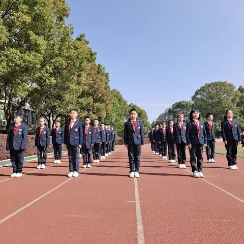 永康市龙川学校小学部第六周升旗仪式暨国旗下讲话