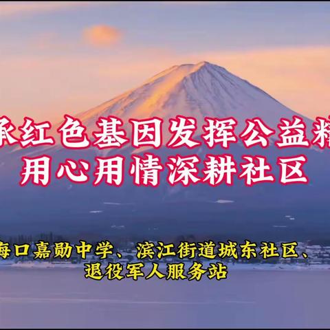 【琼山区基层治理】扩思路开新局，这个基层退役军人站点，这样做