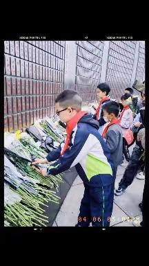 “缅怀革命先烈,传承红色基因”烈士陵园扫墓活动
