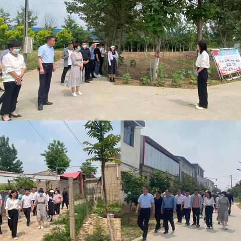 长村张街道开展五星支部观摩学习活动