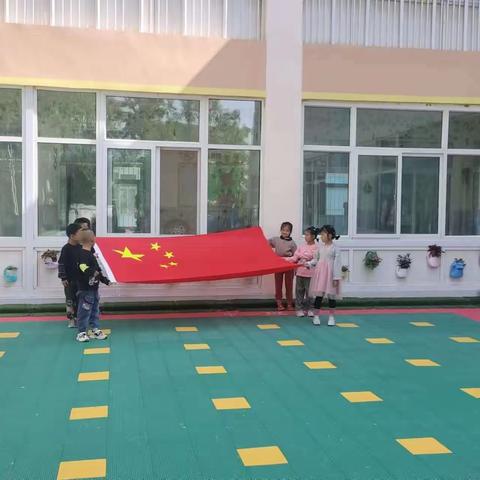 黄沙窝中心幼儿园《防震减灾》国旗下主题活动