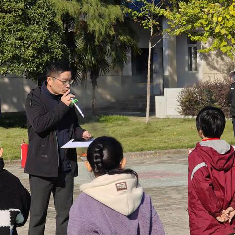 高淳﻿湖口头小学消防演练活动