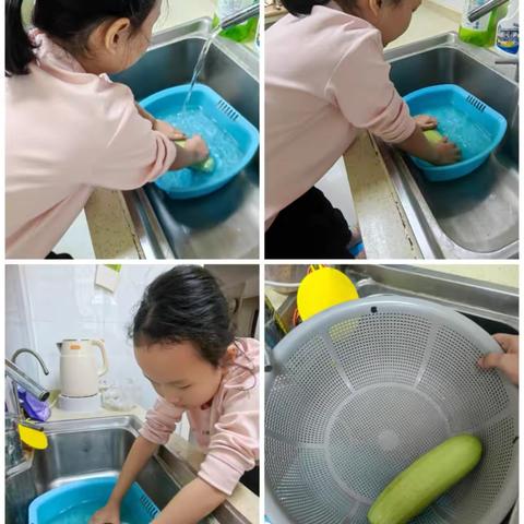 【荆彩  劳动】劳以启智，动以润心———二年级二部劳动教育之洗青菜