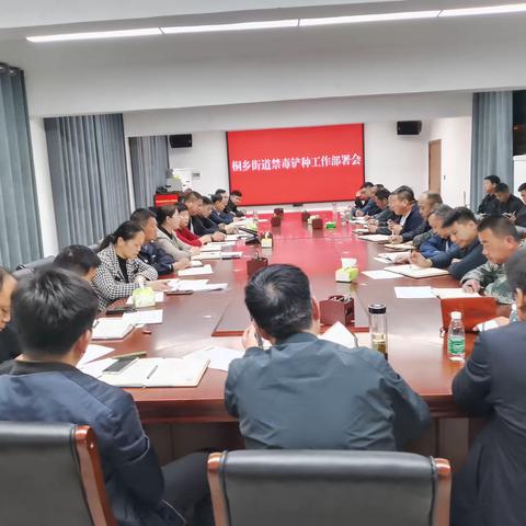 桐乡街道召开禁毒工作推进会