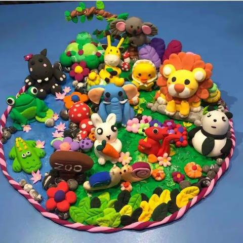 童心巧手，展示自我——城厢二小五年级创意黏土社团活动总结