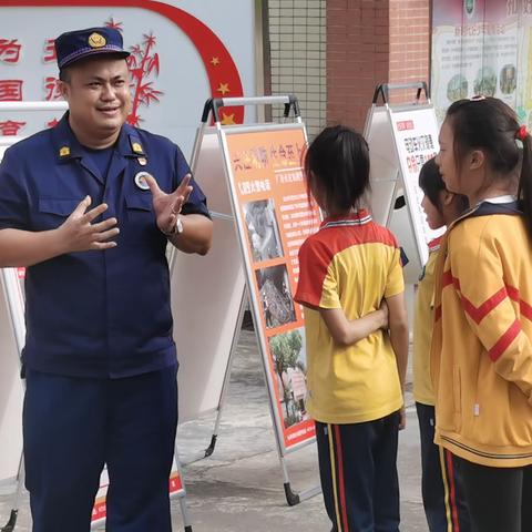 消防宣传进校园 安全教育护成长——大泽吕金铨学校开展消防知识进校园活动