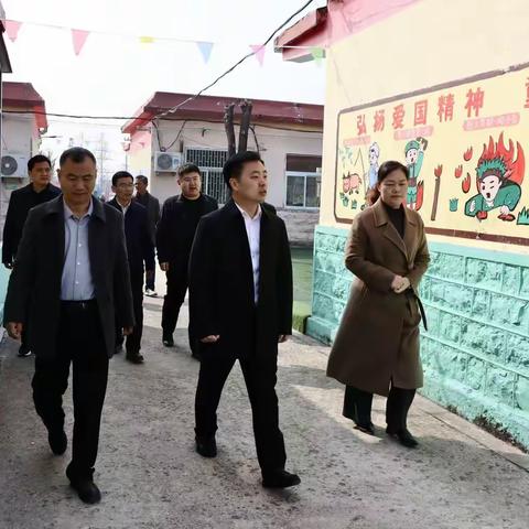 界河镇党委书记孙然到学校幼儿园开展专项督导调研