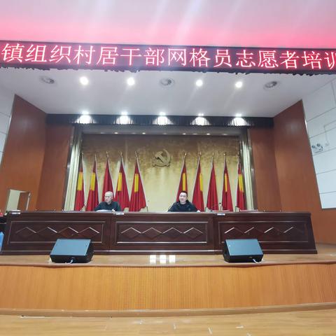 温峤镇召开村居干部、网格员禁毒业务知识培训会
