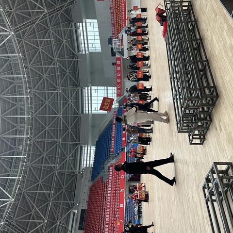 清丰县首届农民运动会（2023）进行赛前开幕式彩排