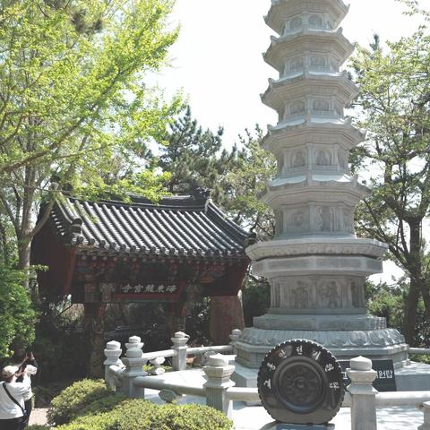 游釜山海东龙王寺