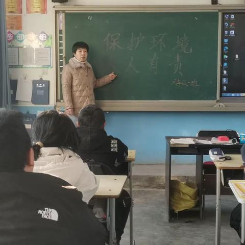 【保护环境，人人有责】滦城街道兰徐小学六年级一班中队