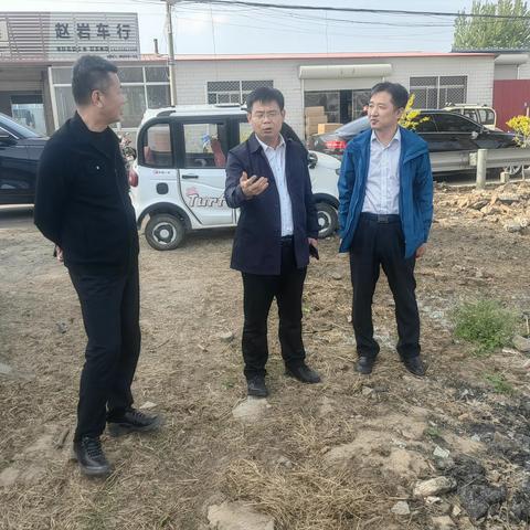 昌黎县委副书记岳红江暗访检查人居环境综合整治工作