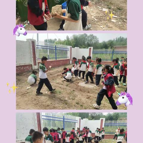 植快乐，享成果——杨安镇中心小学劳动实践基地种植活动