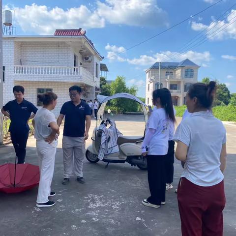 青春筑梦乡村路   安全护航共前行