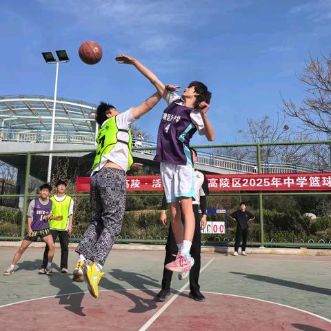 优学高陵·活力校园//高陵区举办2025年中学篮球联赛暨中小学U8-U18足球联赛启动仪式
