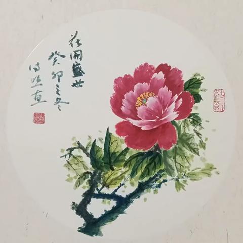 跟着名师学国画，一个星期的作业作品，你觉得怎么样？看后愿意与我一起学吗？