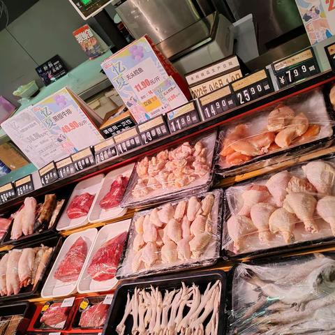 西江康城生鲜巡店