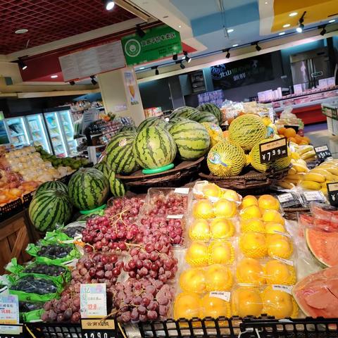 西江康城生鲜巡店