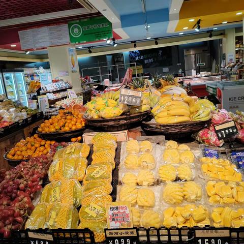 西江康城生鲜巡店