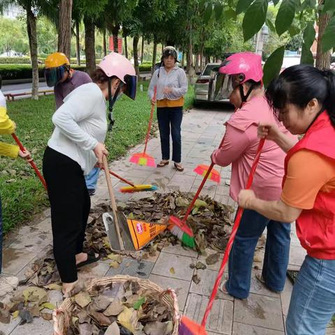 新丰社区开展环境卫生大扫除活动