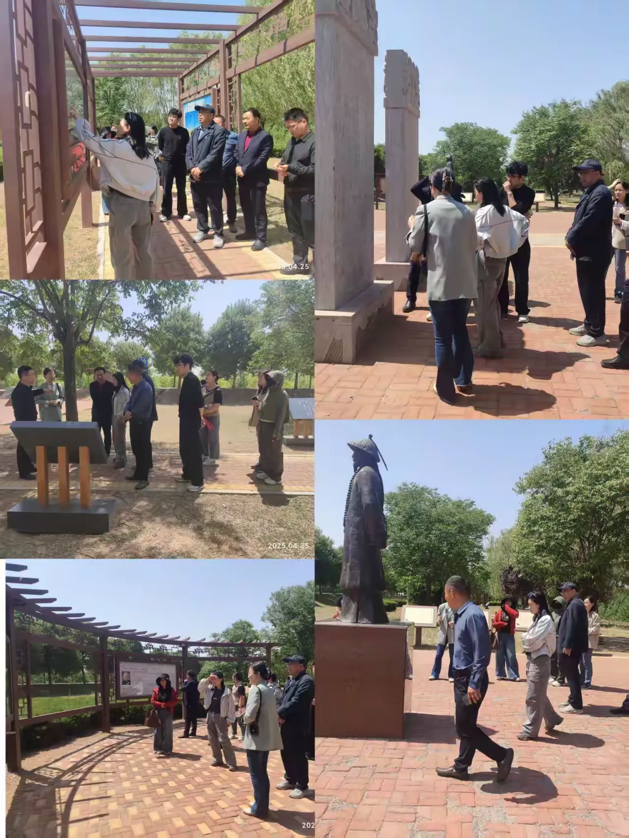 菏泽鲁西新区人民路中学地理组开展黄河菏泽段实地研学活动