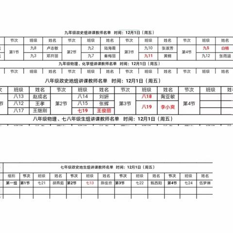 “政前行”——八中两校区政治组大教研