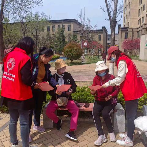 【景岱社区】开展“绿色出行 文明餐桌”宣传活动