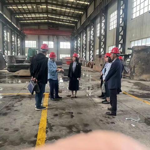 市工信局卫树红副局长、市节能减排协会陈卫杰会长到兴荣公司调研“三大改造”项目建设