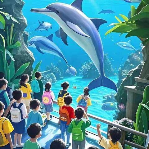 探索海底世界，呵护蓝色家园 ——小精灵幼儿园2025奇幻海洋研学之旅