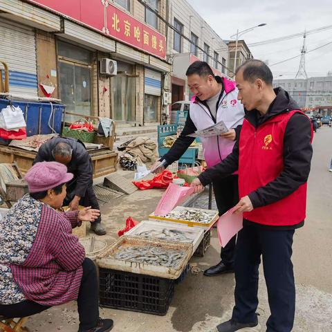 孔村镇开展“倡导文明祭扫，推进移风易俗”主题宣传活动