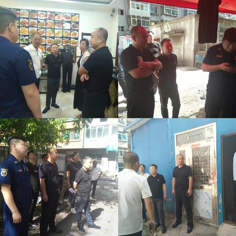 福民街道开展商户燃气安全排查行动