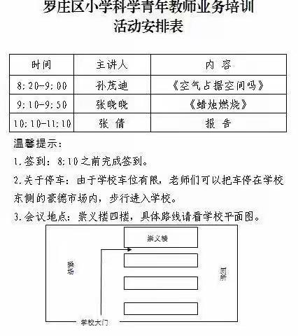 【开心八小•教研篇】学习不断，深耕向前--罗庄区小学科学青年教师培训活动