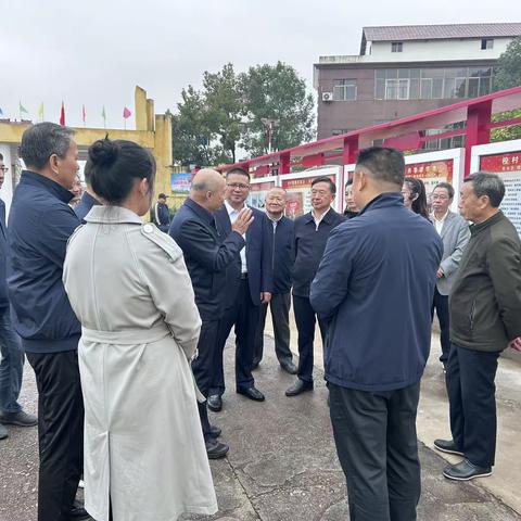 省关工委领导到东乡区小璜小学调研指导