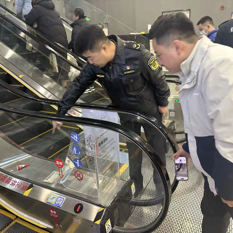 筑牢安全防线！钓台市场监管所开展元旦节前特种设备专项检查