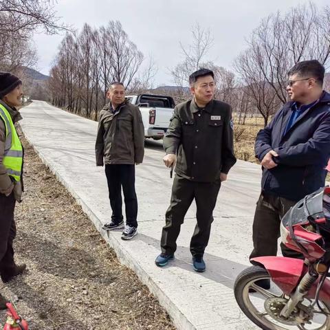 森工集团森林防灭火第四督查组到绰尔森工公司检查指导森林防灭火工作