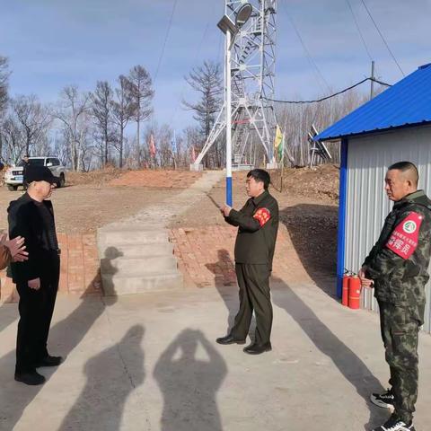 国家林草局驻区专员办工作组到古营河林场和敖尼尔林场检查森林防灭火工作